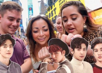 Asking NYC Strangers to Pick the Most Handsome EXO Member?!