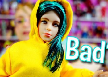 Billie Eilish Bad Guy Fashion Doll & All Good Girls Go To Hell Figure