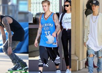 justin bieber's fashion styles