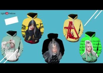 Billie Eilish Hoodies Fashion Print Unisex Cotton Hooded Sweatshirt save up to 50% off now