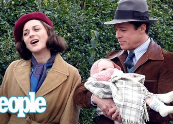 Brad Pitt & Marion Cotillard In 'Allied': What It Was Like To Teach Him French | People NOW | People