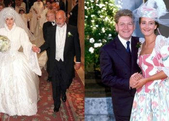 The Top 13 Tackiest Celebrity Wedding Dresses Of All Time