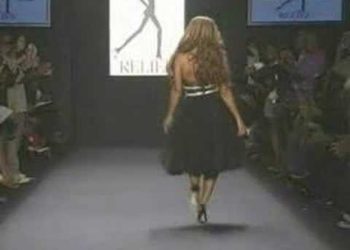 Beyoncé Knowles at Fashion For Relief.