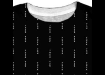 McGregor FUCK YOU Pin Stripe Shirt