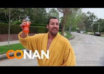 Adam Sandler Hunts Down Conan In Los Angeles