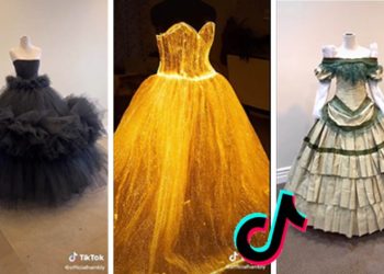 She made an Ariana Grande dress in BLACK @officialhambly