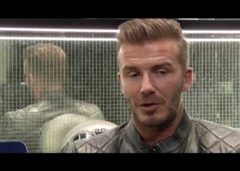 David Beckham discusses his kids, new clothing line