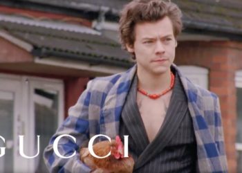 Gucci Men's Tailoring campaign: Harry Styles