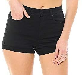 Celebrity Pink Women’s Juniors Casual Cuffed Design Shorts