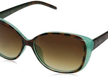 Jessica Simpson Women’s J5012 Glamorous Cat-Eye Sunglasses with 100% UV Protection, 55 mm