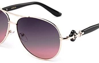 “Yakoto” – Modern Celebrity Design Oversized Aviator Style Fashion Sunglasses for Women