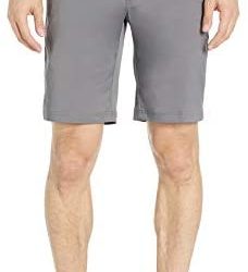 PGA TOUR Men’s Flat Front Active Waistband Golf Short