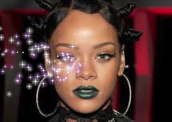 RIHANNA STYLE MAKE UP & DRESS