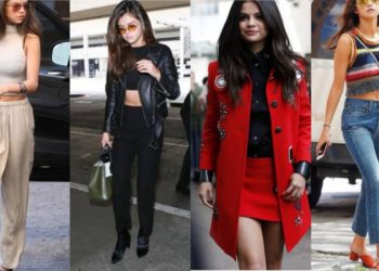 Selena Gomez simple street style looks