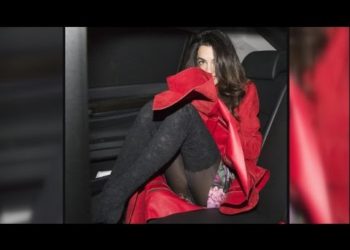 Amal Clooney Flashes Major Leg After Accidentally Falling Into Matt Damon's Car!