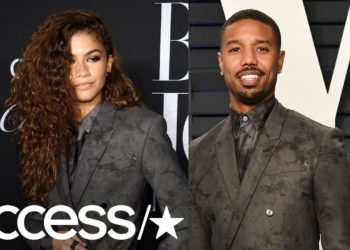 Michael B. Jordan Reacts Perfectly To Twinning With Zendaya