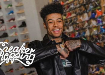 Blueface Goes Sneaker Shopping With Complex
