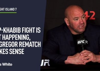 'If McGregor beats Poirier in spectacular fashion he might get Khabib rematch': Dana White