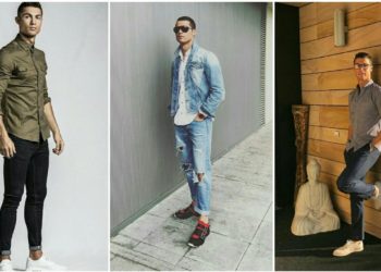 See how to coordinate clothes cristiano ronaldo