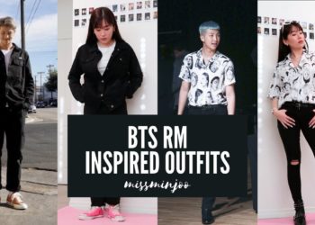 Recreating BTS RM's Outfits (with clothes I already own) | missminjoo