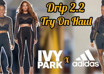 Beyonce Ivy Park x Adidas Drip 2.2 Black Pack Try On Haul & Styling | Jas McQueen