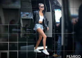 Hailey Bieber's summer Street style outfits ♥️#shorts