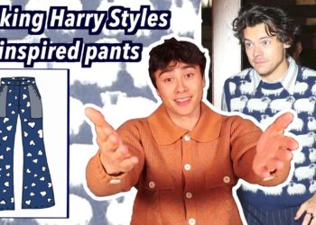 Making HARRY STYLES Inspired Pants