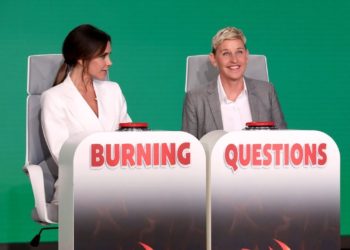 Victoria Beckham Answers Ellen's Extra Spicy 'Burning Questions'