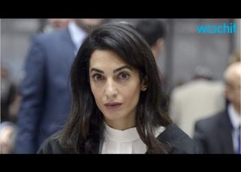 Amal Clooney Responds Perfectly When Asked About Her Fashion Choices While Representing Armenia in H