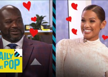 Shaquille O'Neal Shoots His Shot With "Daily Pop" Guest Host Rocsi | Daily Pop | E! News