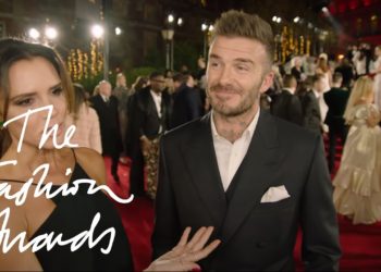 David Beckham, Pierpaolo Piccioli & Kaia Gerber | The Fashion Awards 2018
