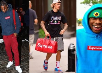 Rappers Wearing Supreme (Travis Scott, Asap Rocky, Tyler The Creator, Justin Bieber)