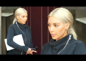 Kim Kardashian Stunning In Gym Clothes