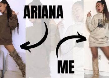 I Copied Ariana Grande's Outfit | PARODY DIY