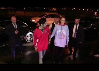 EXCLUSIVE: Gigi Hadid and boyfriend Zayn Malik very much in love at Laperousse diner in Paris