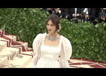 Alexa Chung, Joan Smalls, Michael B Jordan at the 2018 MET Gala