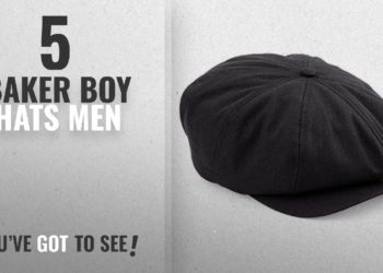 Top 10 Baker Boy Hats Men [2018]: Mens Retro Style Black Baker Boy Hat Newsboy Gatsby Country Flat