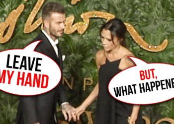 Victoria Beckham & David Beckham AWKWARD at The Fashion Awards 2018 in London