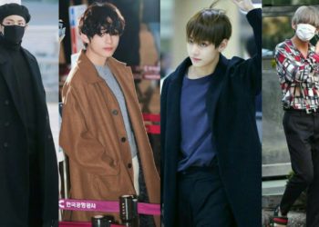 BTS V Airport Fashion 2024 | Kim Taehyung Styles 💜 | 방탄소년단 김태형 공항 패션 2024