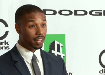Michael B. Jordan  Dodge Red Carpet Fashion — HFA 2013