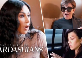 Kim Kardashian Calls Kourtney a "F–kin' Fake Humanitarian Hoe" | KUWTK | E!