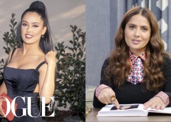 Salma Hayek Breaks Down 13 Looks From 1996 to Now | Life in Looks | Vogue