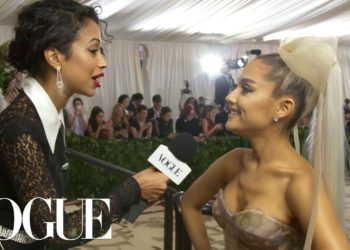 Ariana Grande on Her Sistine Chapel Ceiling Dress | Met Gala With Liza Koshy | Vogue