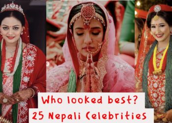 25 Nepali Celebrities Bridal look. Click on ℹ️on the top right side of the screen to vote.