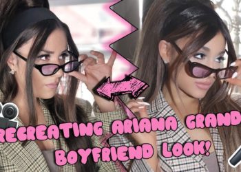 ARIANA GRANDE BOYFRIEND OUTFIT HAIR MAKEUP TUTORIAL!!! SASSQUEEN THRIFT SHOP CHALLENGE!!!!