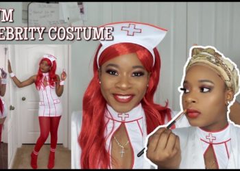 Cardi B INSPIRED HALLOWEEN OUTFIT\ Makeup, Hair & Costume