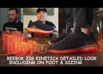 Conor McGregor Reebok Zig Kinetica Shoe Detailed Review + On Foot With Sizing