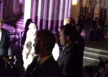 Lady Gaga stepped out in a burka-style outfit (London, 16/09/2012)