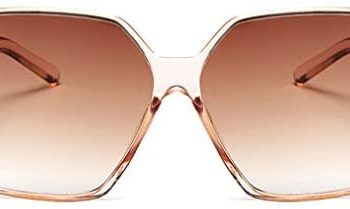 Dollger Oversized Square Sunglasses for Women Big Large Wide Fashion Shades for Men 100% UV Protection Unisex