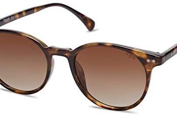 SOJOS Small Round Classic Polarized Sunglasses for Women Men Vintage Style UV400 Lens MAY SJ2113